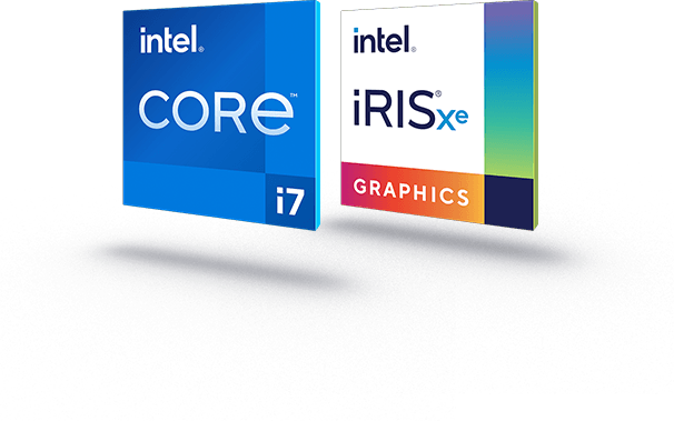 Intel Core Produktlogo-Plaketten